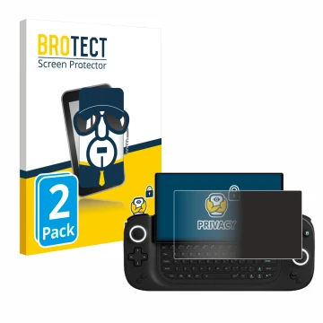 Parte frontale di una confezione del prodotto con il logo del marchio BROTECT. Accanto è raffigurato il dispositivo Antec Core