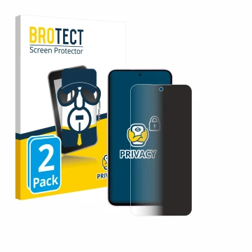 Parte frontale di una confezione del prodotto con il logo del marchio BROTECT. Accanto è raffigurato il dispositivo Samsung Ga