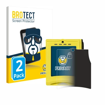 Parte frontale di una confezione del prodotto con il logo del marchio BROTECT. Accanto è raffigurato il dispositivo Nayax VPOS