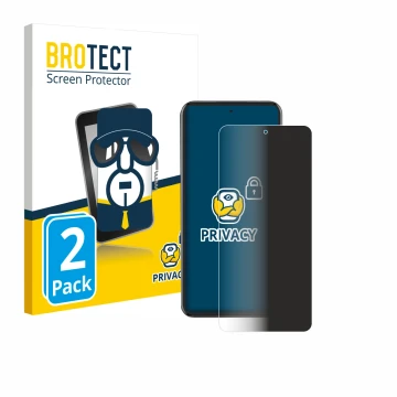 Parte frontale di una confezione del prodotto con il logo del marchio BROTECT. Accanto è raffigurato il dispositivo Oppo Reno 