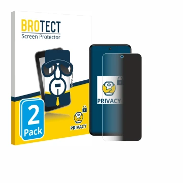 Parte frontale di una confezione del prodotto con il logo del marchio BROTECT. Accanto è raffigurato il dispositivo TCL 60 5G 