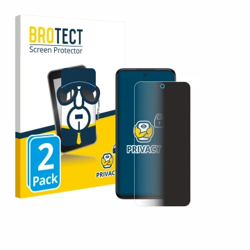 Parte frontale di una confezione del prodotto con il logo del marchio BROTECT. Accanto è raffigurato il dispositivo TCL 60R 5G