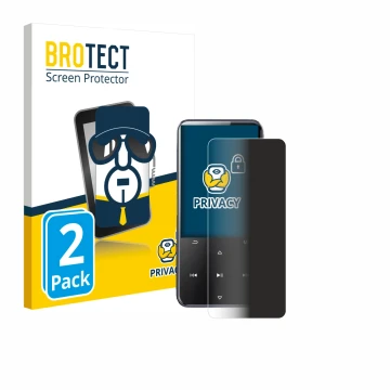 Parte frontale di una confezione del prodotto con il logo del marchio BROTECT. Accanto è raffigurato il dispositivo AGPtek M3 