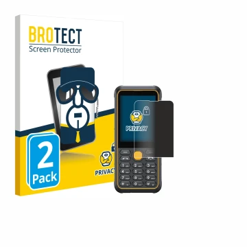Parte frontale di una confezione del prodotto con il logo del marchio BROTECT. Accanto è raffigurato il dispositivo Ulefone Ar