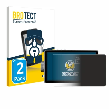 Parte frontale di una confezione del prodotto con il logo del marchio BROTECT. Accanto è raffigurato il dispositivo Viltrox DC