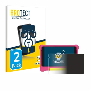 Parte frontale di una confezione del prodotto con il logo del marchio BROTECT. Accanto è raffigurato il dispositivo Happybe Ki