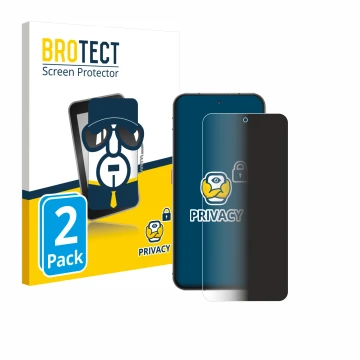 Parte frontale di una confezione del prodotto con il logo del marchio BROTECT. Accanto è raffigurato il dispositivo Oukitel WP