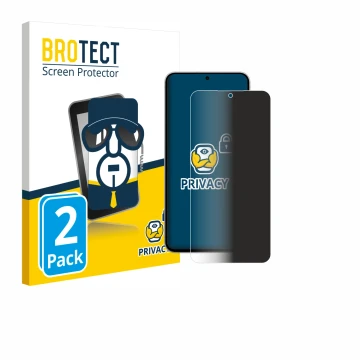 Parte frontale di una confezione del prodotto con il logo del marchio BROTECT. Accanto è raffigurato il dispositivo Samsung Ga