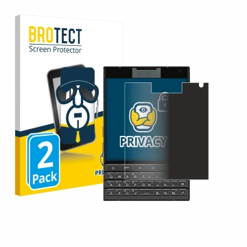 Parte frontale di una confezione del prodotto con il logo del marchio BROTECT. Accanto è raffigurato il dispositivo Unihertz T