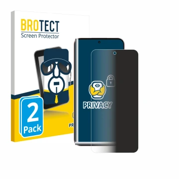 Parte frontale di una confezione del prodotto con il logo del marchio BROTECT. Accanto è raffigurato il dispositivo Oppo Reno 