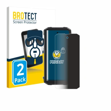 Parte frontale di una confezione del prodotto con il logo del marchio BROTECT. Accanto è raffigurato il dispositivo Cubot King