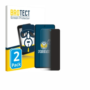 Parte frontale di una confezione del prodotto con il logo del marchio BROTECT. Accanto è raffigurato il dispositivo Oppo K13 T