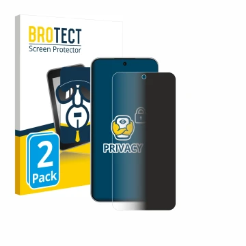 Parte frontale di una confezione del prodotto con il logo del marchio BROTECT. Accanto è raffigurato il dispositivo Oppo F31 P