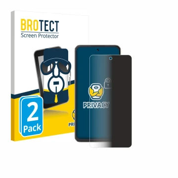 Parte frontale di una confezione del prodotto con il logo del marchio BROTECT. Accanto è raffigurato il dispositivo Cubot Note