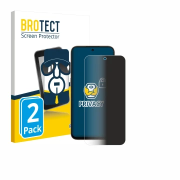 Parte frontale di una confezione del prodotto con il logo del marchio BROTECT. Accanto è raffigurato il dispositivo Oppo A6t P