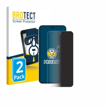 Parte frontale di una confezione del prodotto con il logo del marchio BROTECT. Accanto è raffigurato il dispositivo Oppo Find 