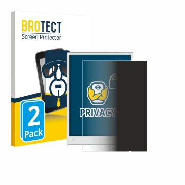 Parte frontale di una confezione del prodotto con il logo del marchio BROTECT. Accanto è raffigurato il dispositivo Viwoods Ai