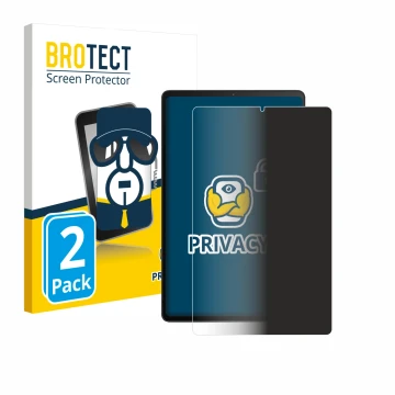 Parte frontale di una confezione del prodotto con il logo del marchio BROTECT. Accanto è raffigurato il dispositivo Xiaomi Bla