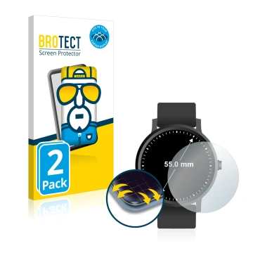 Parte frontale di una confezione del prodotto con il logo del marchio BROTECT. Accanto è raffigurato il dispositivo Orologi (C