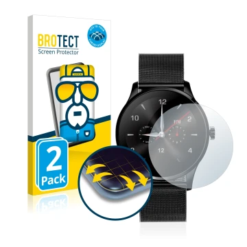 Parte frontale di una confezione del prodotto con il logo del marchio BROTECT. Accanto è raffigurato il dispositivo KKmoon K88