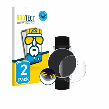 Parte frontale di una confezione del prodotto con il logo del marchio BROTECT. Accanto è raffigurato il dispositivo Nokia Acti