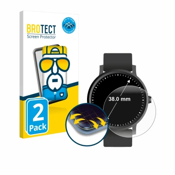 Parte frontale di una confezione del prodotto con il logo del marchio BROTECT. Accanto è raffigurato il dispositivo Circolare 