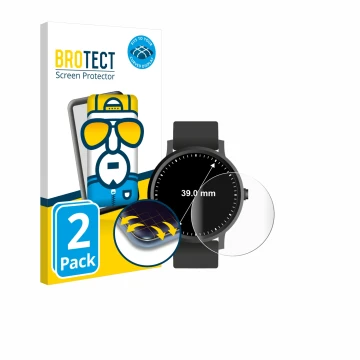 Parte frontale di una confezione del prodotto con il logo del marchio BROTECT. Accanto è raffigurato il dispositivo Circolare 