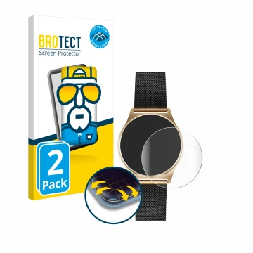 Parte frontale di una confezione del prodotto con il logo del marchio BROTECT. Accanto è raffigurato il dispositivo Xlyne X-Wa