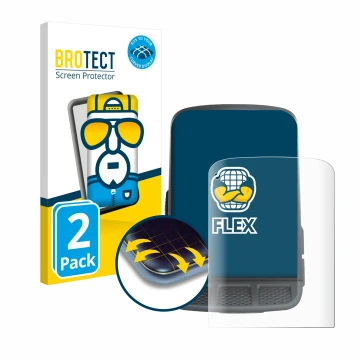 Parte frontale di una confezione del prodotto con il logo del marchio BROTECT. Accanto è raffigurato il dispositivo Wahoo Elem