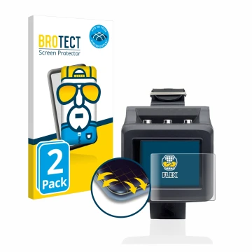 Parte frontale di una confezione del prodotto con il logo del marchio BROTECT. Accanto è raffigurato il dispositivo Uwatec Gal