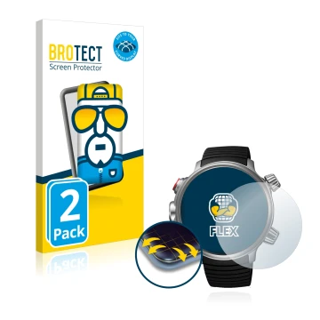 Parte frontale di una confezione del prodotto con il logo del marchio BROTECT. Accanto è raffigurato il dispositivo Citizen Pr