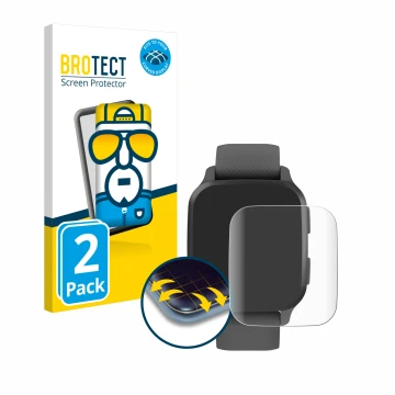 Parte frontale di una confezione del prodotto con il logo del marchio BROTECT. Accanto è raffigurato il dispositivo Garmin Ven