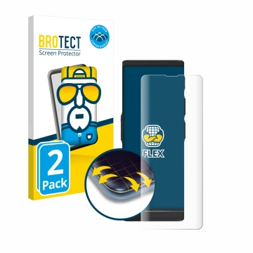 Parte frontale di una confezione del prodotto con il logo del marchio BROTECT. Accanto è raffigurato il dispositivo Vasco Tran