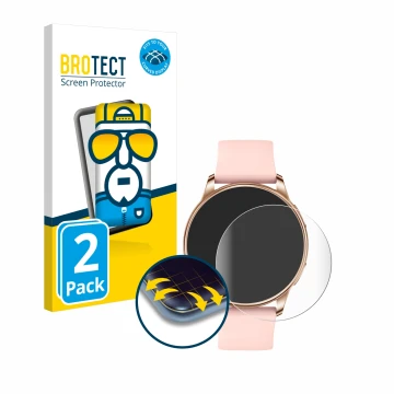Parte frontale di una confezione del prodotto con il logo del marchio BROTECT. Accanto è raffigurato il dispositivo Levowatch 