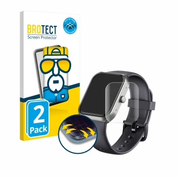 Parte frontale di una confezione del prodotto con il logo del marchio BROTECT. Accanto è raffigurato il dispositivo TUYOMA LW7