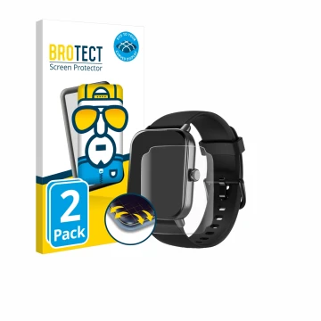 Parte frontale di una confezione del prodotto con il logo del marchio BROTECT. Accanto è raffigurato il dispositivo Yoever IDW