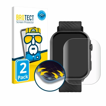 Parte frontale di una confezione del prodotto con il logo del marchio BROTECT. Accanto è raffigurato il dispositivo Yuede Smar