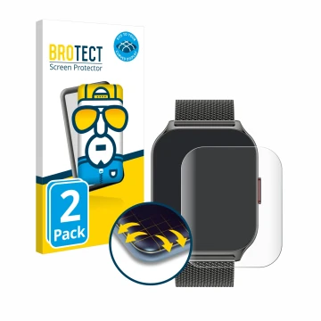 Parte frontale di una confezione del prodotto con il logo del marchio BROTECT. Accanto è raffigurato il dispositivo Zoskvee P9