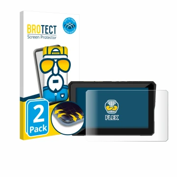 Parte frontale di una confezione del prodotto con il logo del marchio BROTECT. Accanto è raffigurato il dispositivo Carpuride 