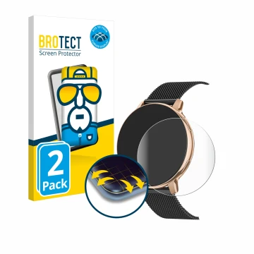 Parte frontale di una confezione del prodotto con il logo del marchio BROTECT. Accanto è raffigurato il dispositivo Naixues S5