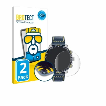 Parte frontale di una confezione del prodotto con il logo del marchio BROTECT. Accanto è raffigurato il dispositivo Citizen Bl