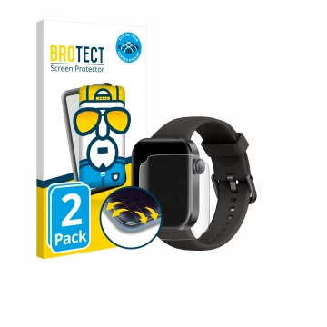 Parte frontale di una confezione del prodotto con il logo del marchio BROTECT. Accanto è raffigurato il dispositivo DDXCAW P2 