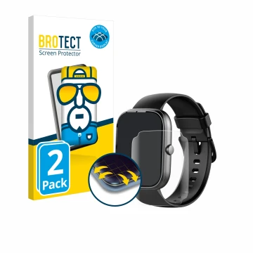 Parte frontale di una confezione del prodotto con il logo del marchio BROTECT. Accanto è raffigurato il dispositivo Uaue T60 1