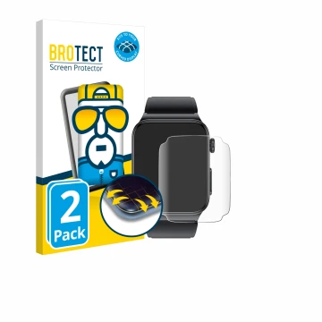 Parte frontale di una confezione del prodotto con il logo del marchio BROTECT. Accanto è raffigurato il dispositivo andoer Sma