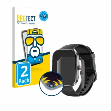Parte frontale di una confezione del prodotto con il logo del marchio BROTECT. Accanto è raffigurato il dispositivo Soudorv T7