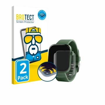 Parte frontale di una confezione del prodotto con il logo del marchio BROTECT. Accanto è raffigurato il dispositivo Reflex Act