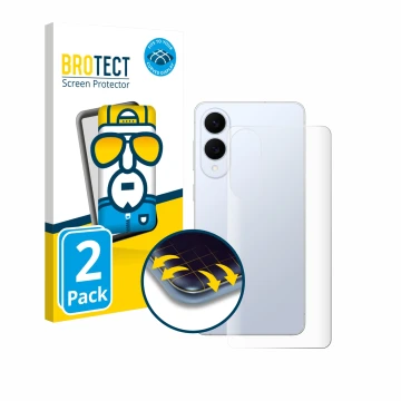 Parte frontale di una confezione del prodotto con il logo del marchio BROTECT. Accanto è raffigurato il dispositivo Samsung Ga