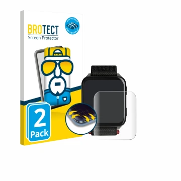Parte frontale di una confezione del prodotto con il logo del marchio BROTECT. Accanto è raffigurato il dispositivo Garmin Ven