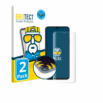 Parte frontale di una confezione del prodotto con il logo del marchio BROTECT. Accanto è raffigurato il dispositivo Huawei Nov