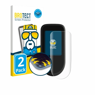 Parte frontale di una confezione del prodotto con il logo del marchio BROTECT. Accanto è raffigurato il dispositivo Segway Nin